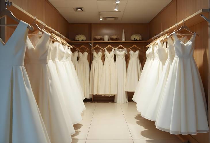 Classic Bridal Boutique with Elegant Wedding Dresses and Accessories